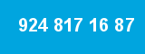 924 817 16 87